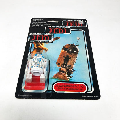 Vintage Kenner Star Wars Toy R2-D2 with Sensorscope on ROTJ Trilogo 70B - Mint on Card
