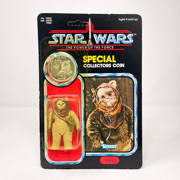 Vintage Kenner Star Wars Toy Warok POTF 92-Back MOC