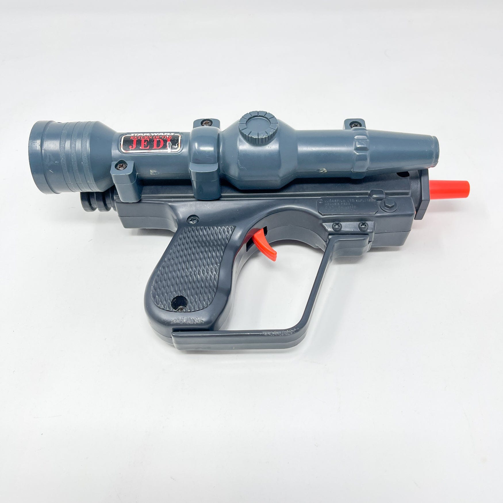 Biker Scout Laser Pistol - Mint in ROTJ Box Complete Vintage Star Wars –  4th Moon Toys