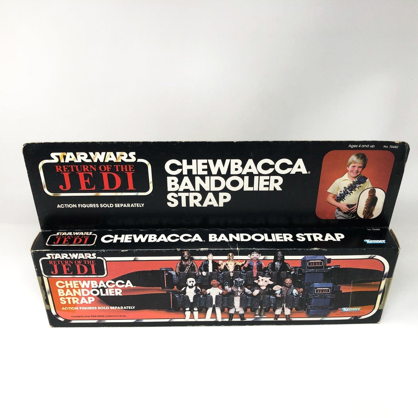 Vintage Kenner Star Wars Vehicle Chewbacca Bandolier Strap - Mint in ROTJ Box