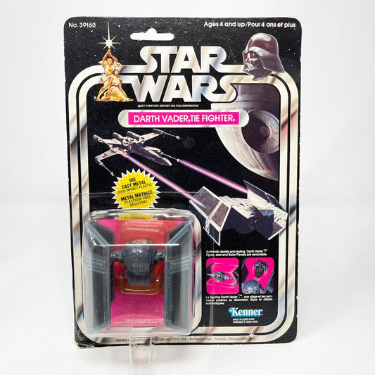 Vintage Kenner Star Wars Vehicle Die Cast Darth Vader TIE 20-Back Kenner Canada - Sealed