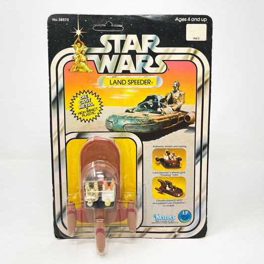 Vintage Kenner Star Wars Vehicle Die Cast Landspeeder - Mint on Card