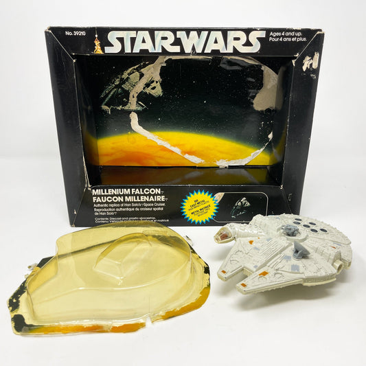 Vintage Kenner Star Wars Vehicle Die Cast Millennium Falcon - Kenner Canada - Loose w/ Box