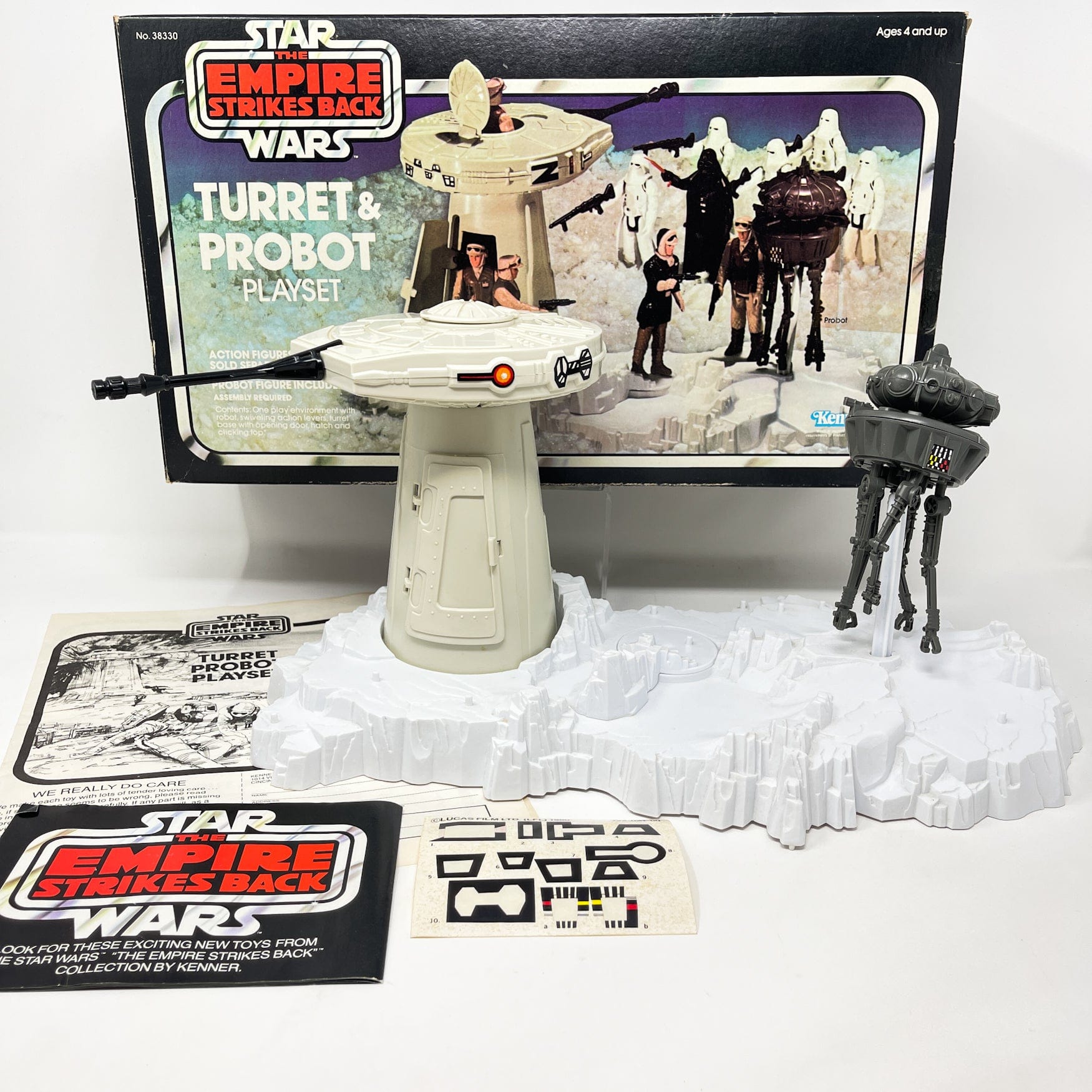 Hoth Turret and Probot Playset Kenner Star Wars Vintage ESB MIB