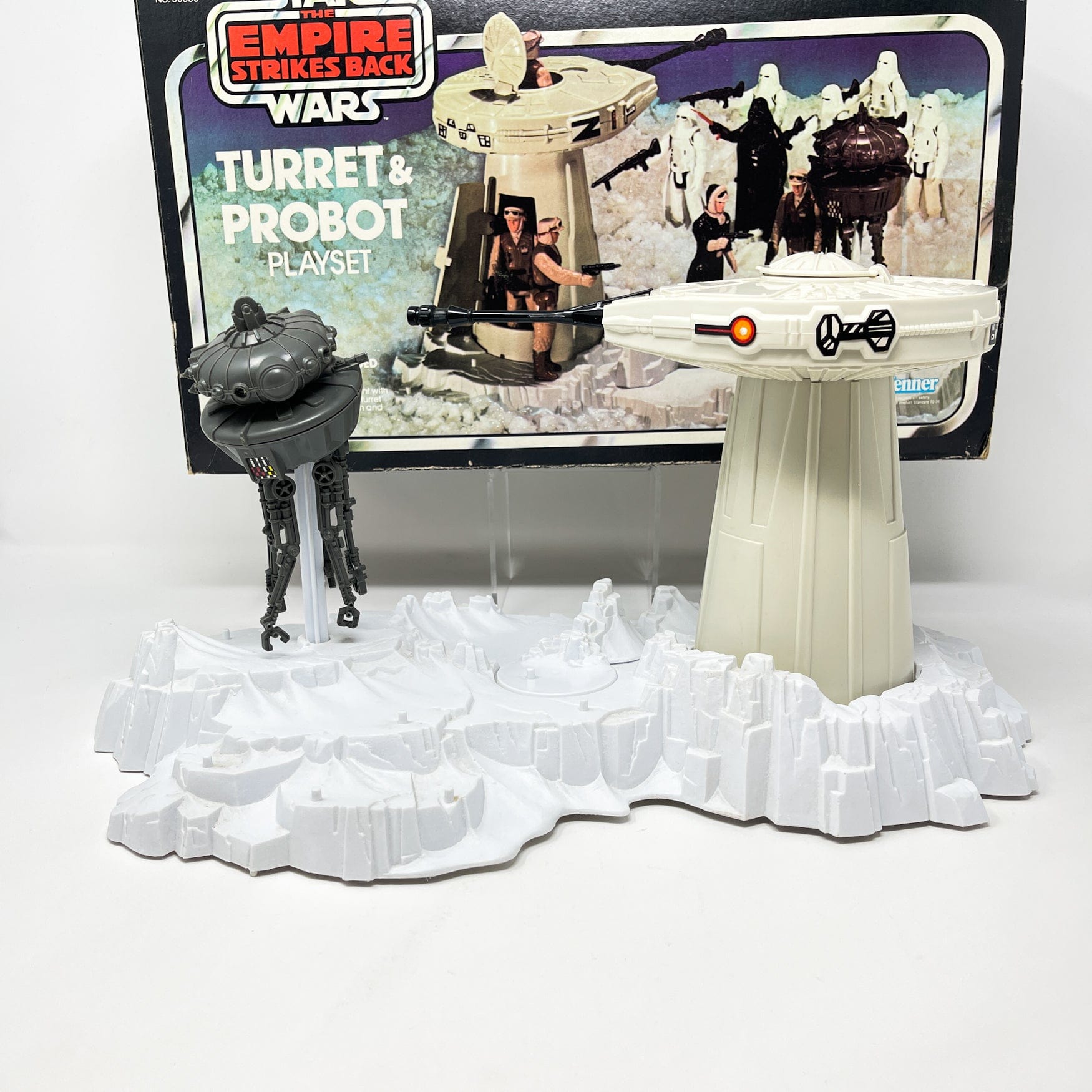 Hoth Turret and Probot Playset Kenner Star Wars Vintage ESB MIB