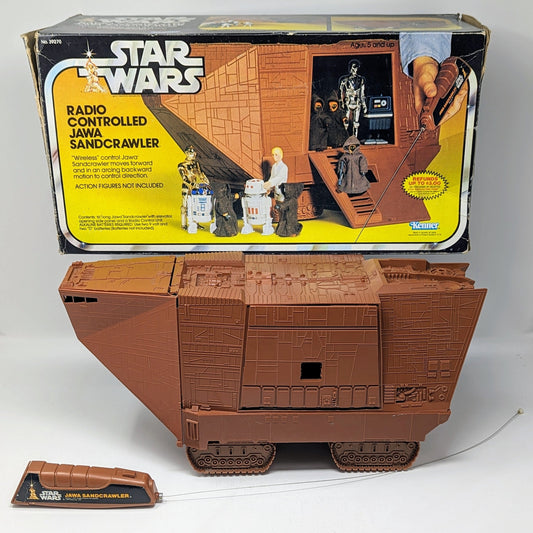Vintage Kenner Star Wars Vehicle Jawa Sandcrawler - Mint in Box