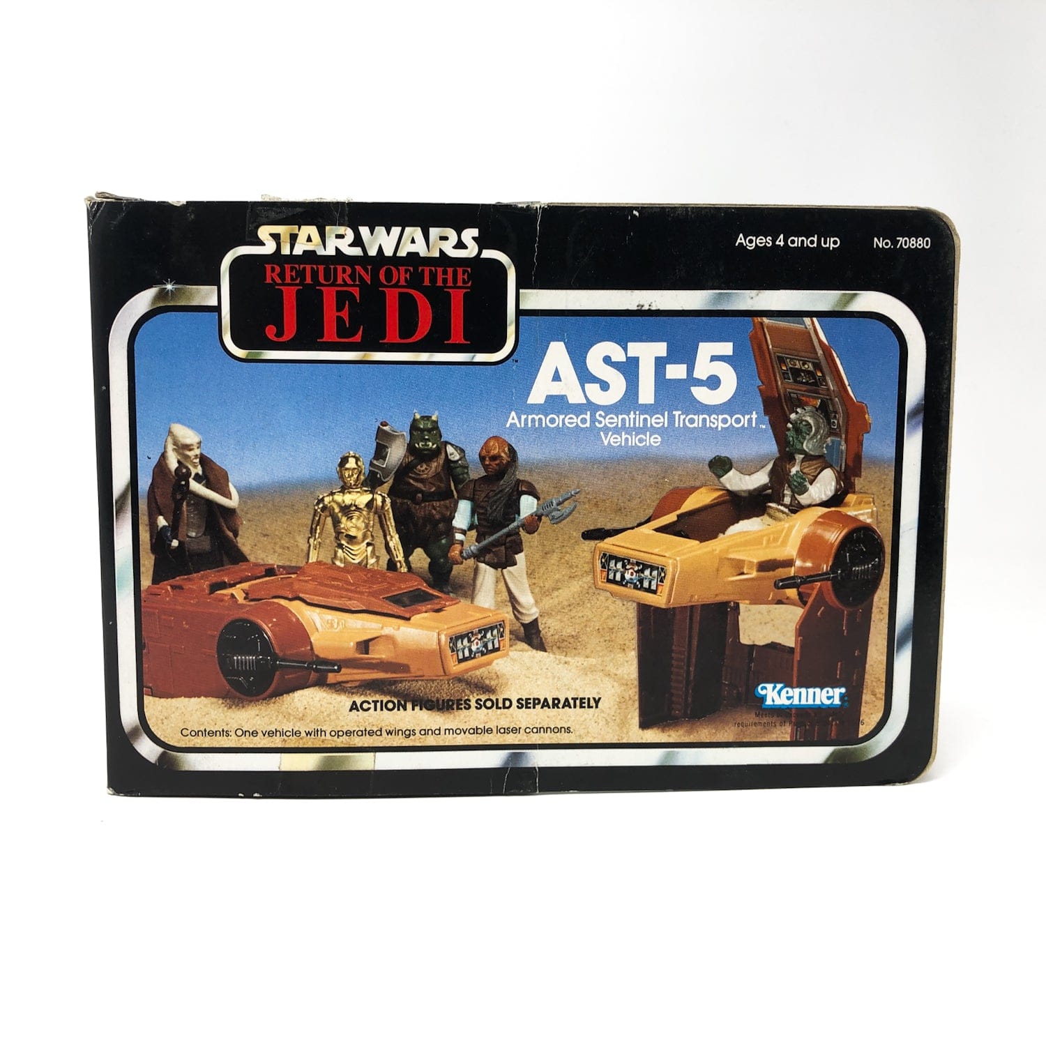 Kenner Mini Rig Collection Vintage Star Wars Mini-Rig AST-5 Box Kenner ROTJ – 4th Moon Toys