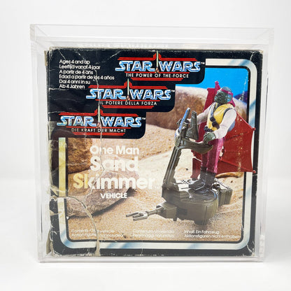 Vintage Kenner Star Wars Vehicle Mini-Rig POTF One Man Sand Skimmer - Complete in Box