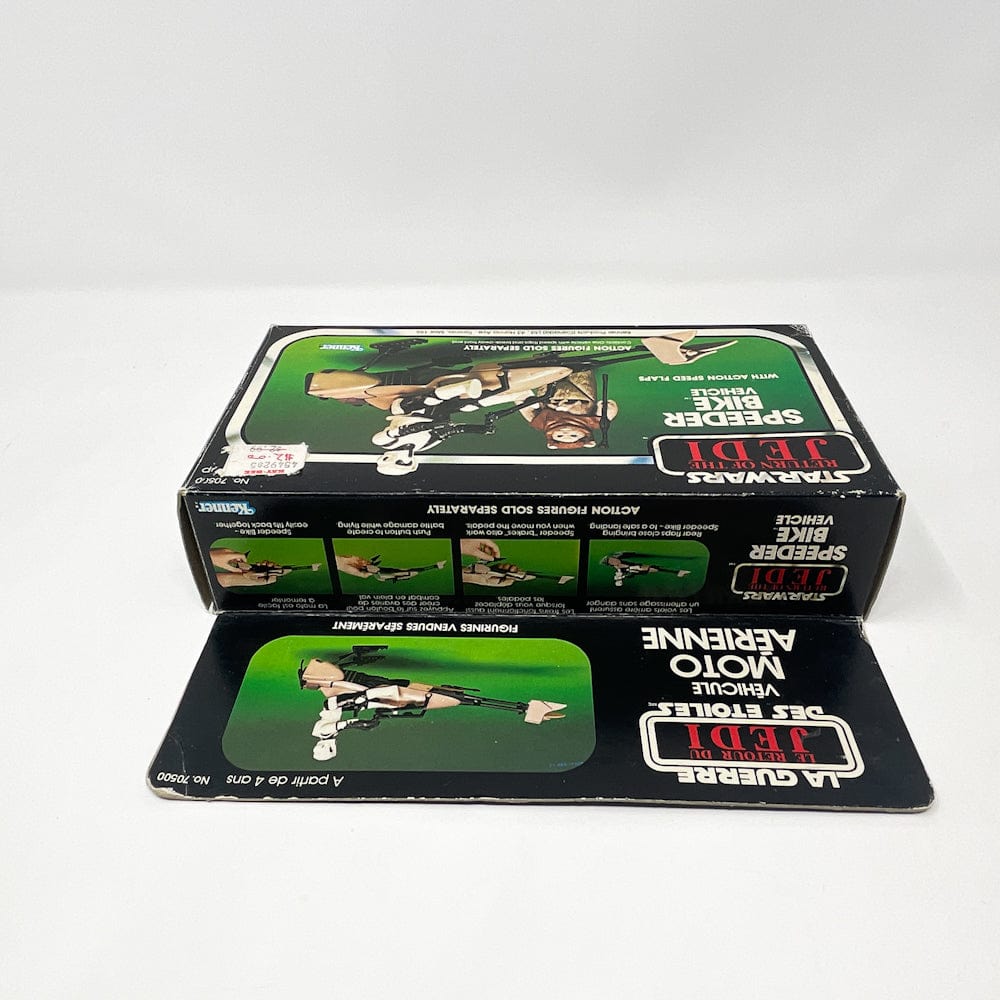 Vintage Speeder Bike Complete in Canadian Box Star Wars Kenner For