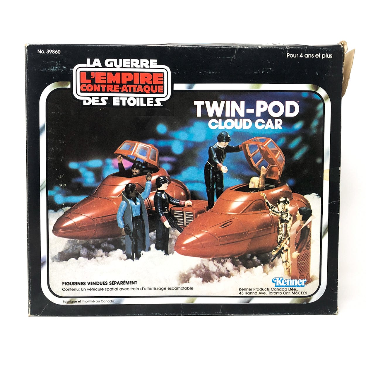 Vintage Kenner Star Wars Vehicle Twin Pod Cloud Car in Canadian Box