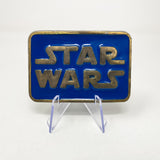 Vintage Lee Co Star Wars Non-Toy Star Wars Logo Belt Buckle - Sealed (1979)
