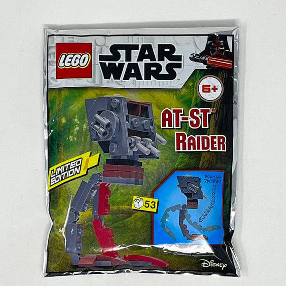 Vintage Lego Star Wars Lego Polybag AT-ST Raider - Mini Foil Pack - Star Wars Lego