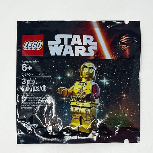 Vintage Lego Star Wars Lego Polybag C-3PO Polybag - Lego Star Wars Minifigure