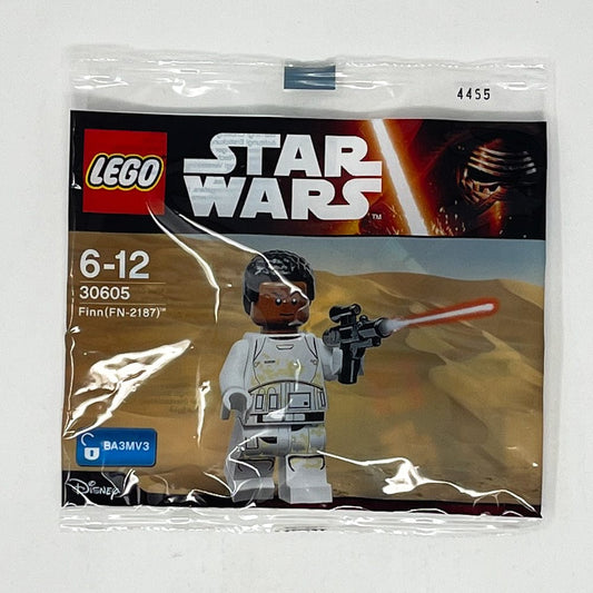 Vintage Lego Star Wars Lego Polybag Finn (FN-2187) Polybag - Lego 30605 Star Wars Minifigure