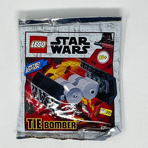 Vintage Lego Star Wars Lego Polybag Imperial TIE Bomber - Mini Foil Pack - Star Wars Lego