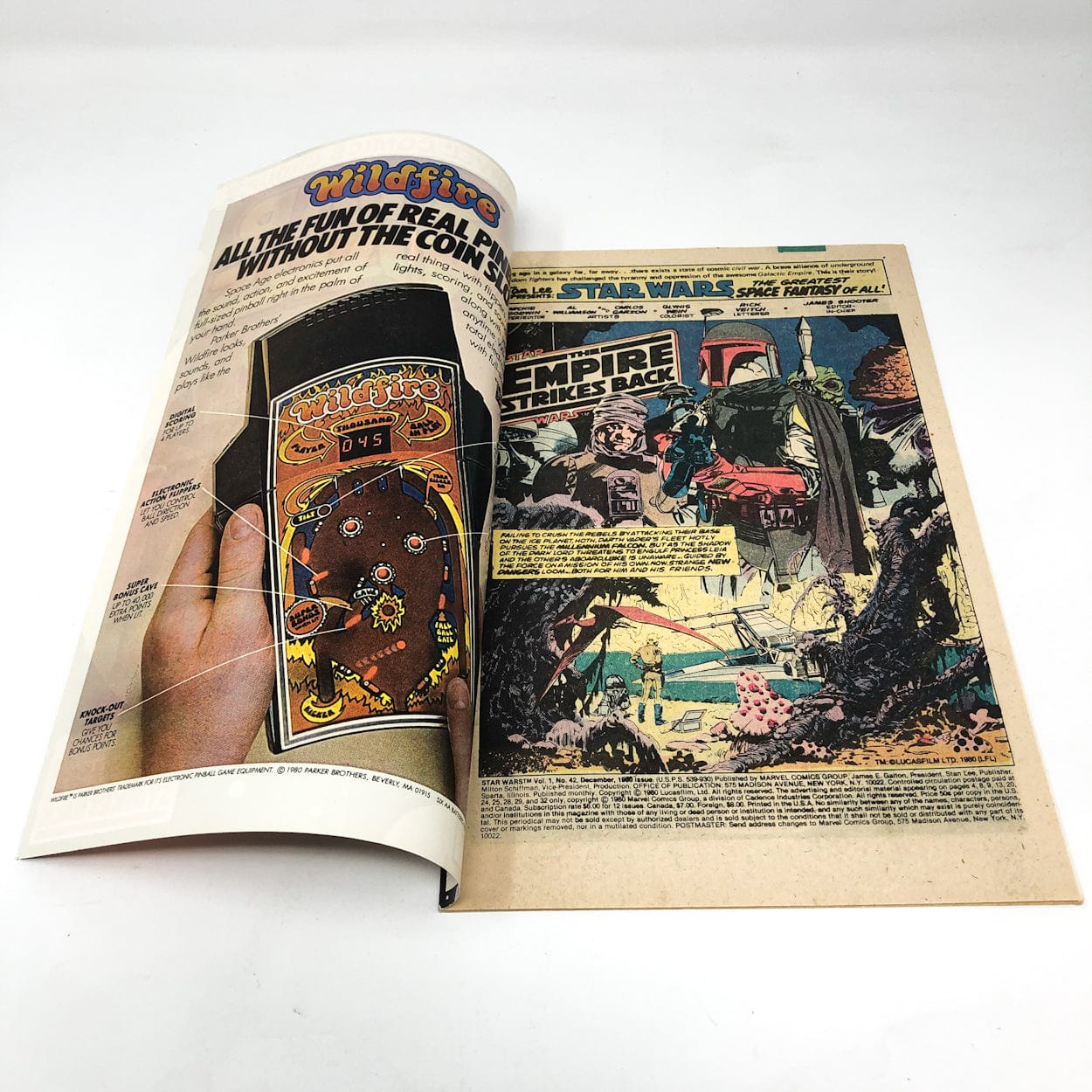 Vintage Marvel Star Wars Non-Toy Marvel Star Wars Comic #42 - Fett Debut