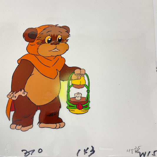 Vintage Nelvana Star Wars Non-Toy Ewoks Cartoon - Wicket Cel A