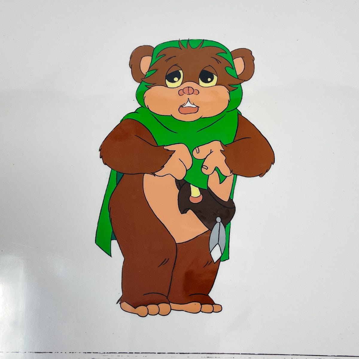 Star Wars, wicket Ewok, good animated animation, cel original screen used