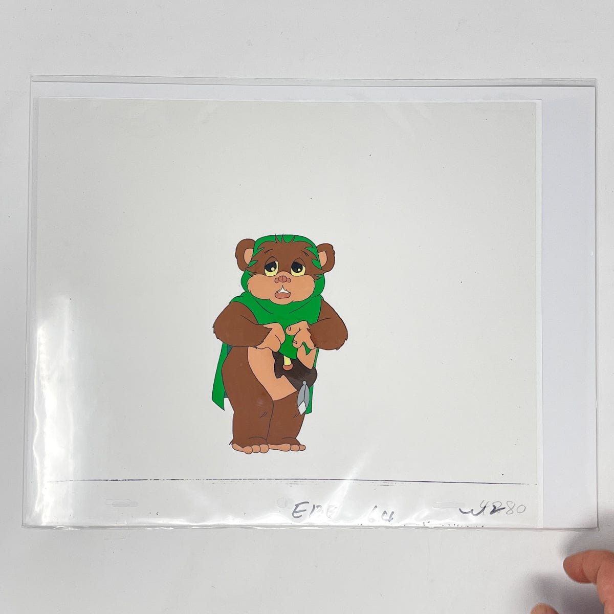 Vintage Nelvana Star Wars Non-Toy Ewoks Cartoon - Wicket Cel G