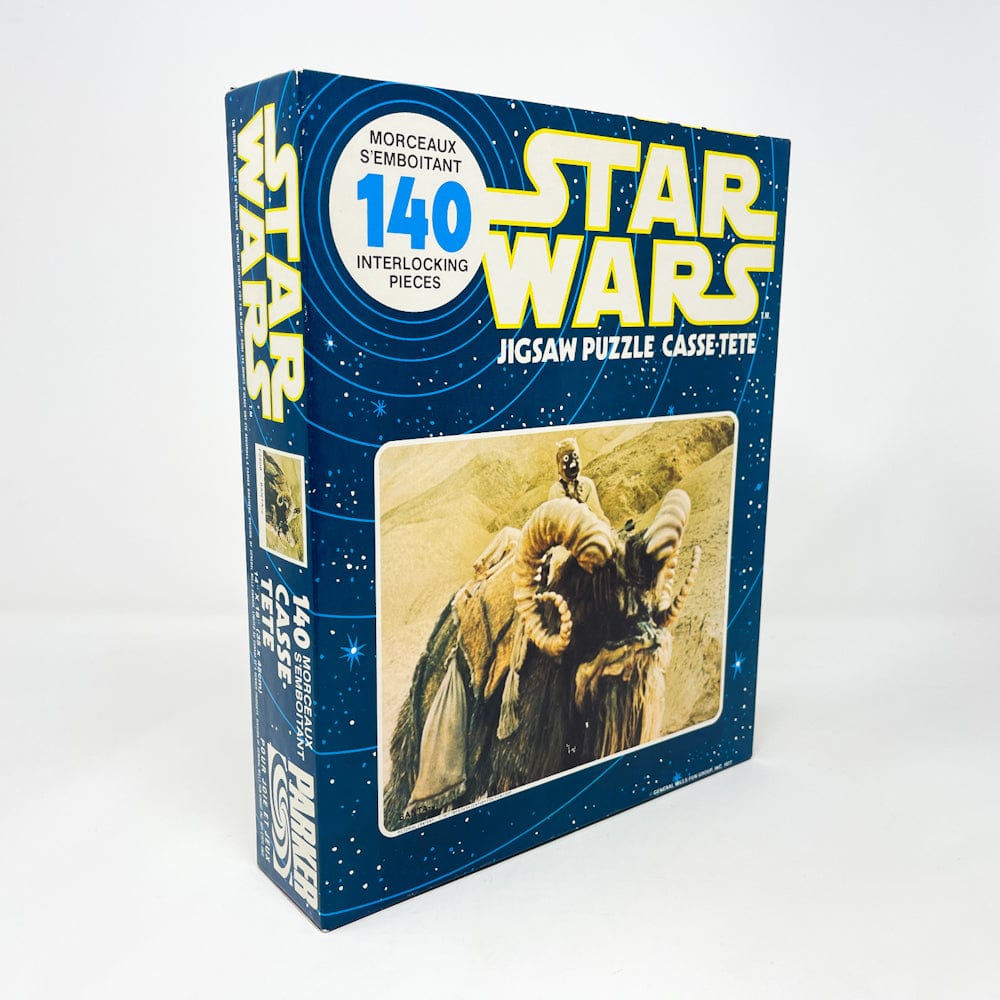 Vintage Parker Brothers Star Wars Vehicle Star Wars Puzzle -  Bantha SEALED 140 Piece Canadian