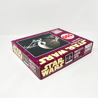 Vintage Parker Brothers Star Wars Vehicle Star Wars Puzzle - Canadian Upside Down Death Star - SEALED