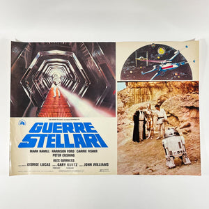 Vintage Proctor & Gamble Star Wars Ads Italian Photobusta Poster - Death Star Stortrooper