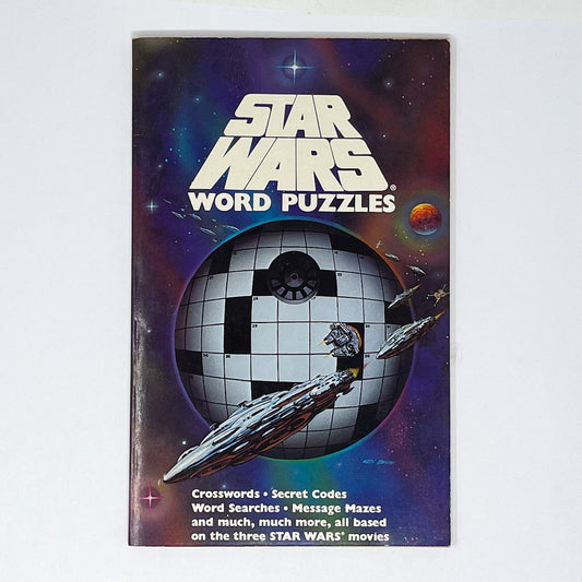 Vintage Random House Star Wars Non-Toy Star Wars Word Puzzleds Book - 1984