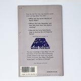Vintage Random House Star Wars Non-Toy Star Wars Word Puzzleds Book - 1984