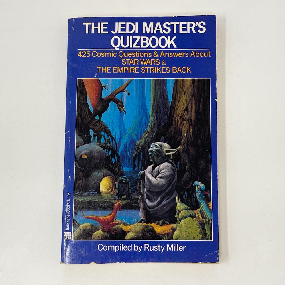 Vintage Random House Star Wars Non-Toy The Jedi Master's Quizbook