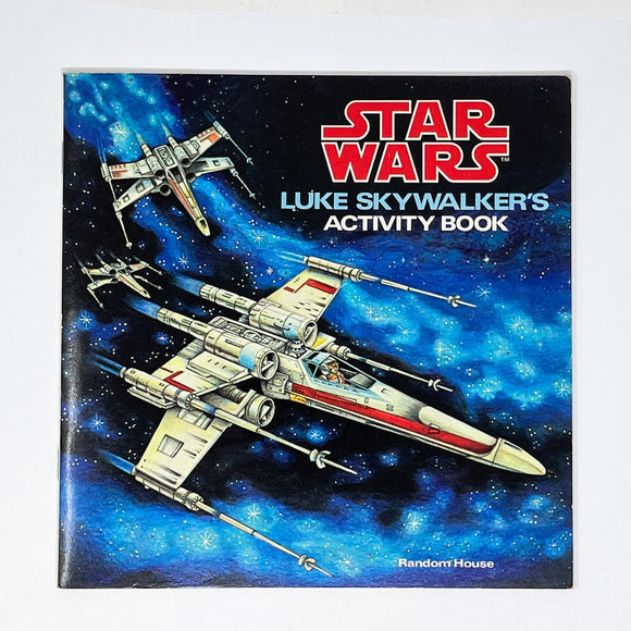 Vintage Scholastic Star Wars Non-Toy Luke skywalker's Activity Book