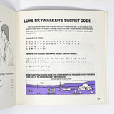 Vintage Scholastic Star Wars Non-Toy Luke skywalker's Activity Book
