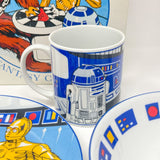 Vintage Sigma Star Wars Non-Toy Sigma Fantasy Child Set - Plate, Bowl & Mug
