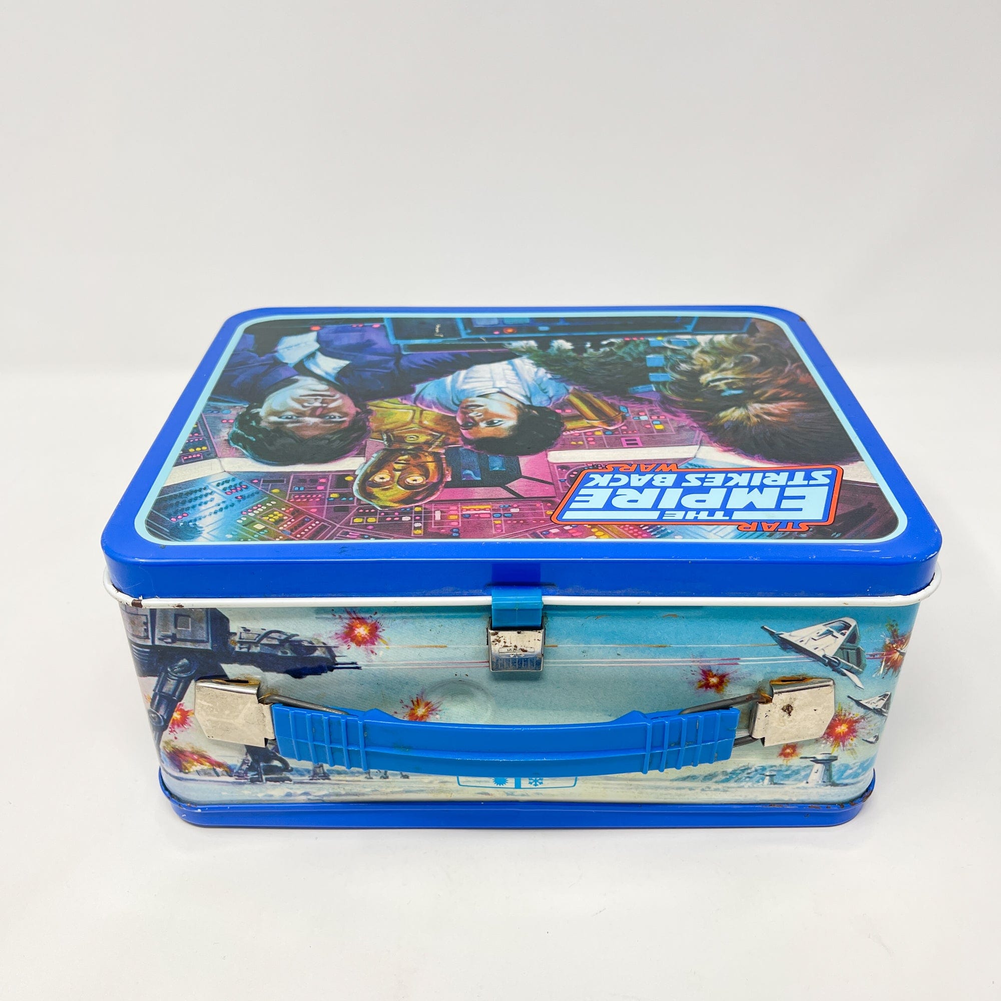 Thermos Metal Classic Disney STAR WARS TIN Lunch BOX Collector