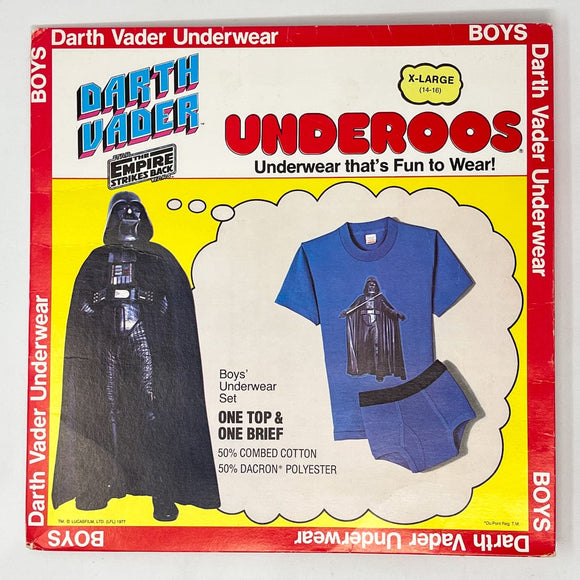 Vintage Underoos Star Wars Non-Toy Darth Vader Underoos - Package(1980)