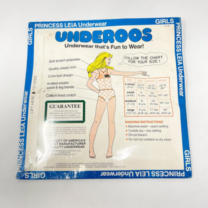 Vintage Underoos Star Wars Non-Toy Leia Hoth Underoos - Sealed (1980)