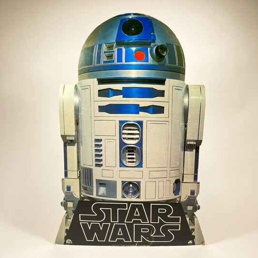 Vintage 20th Century Fox Star Wars Non-Toy R2-D2/Death Star Record Store Display