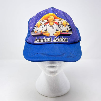 Vintage 4th Moon Toys Star Wars Non-Toy Admiral Ackbar Baseball Cap