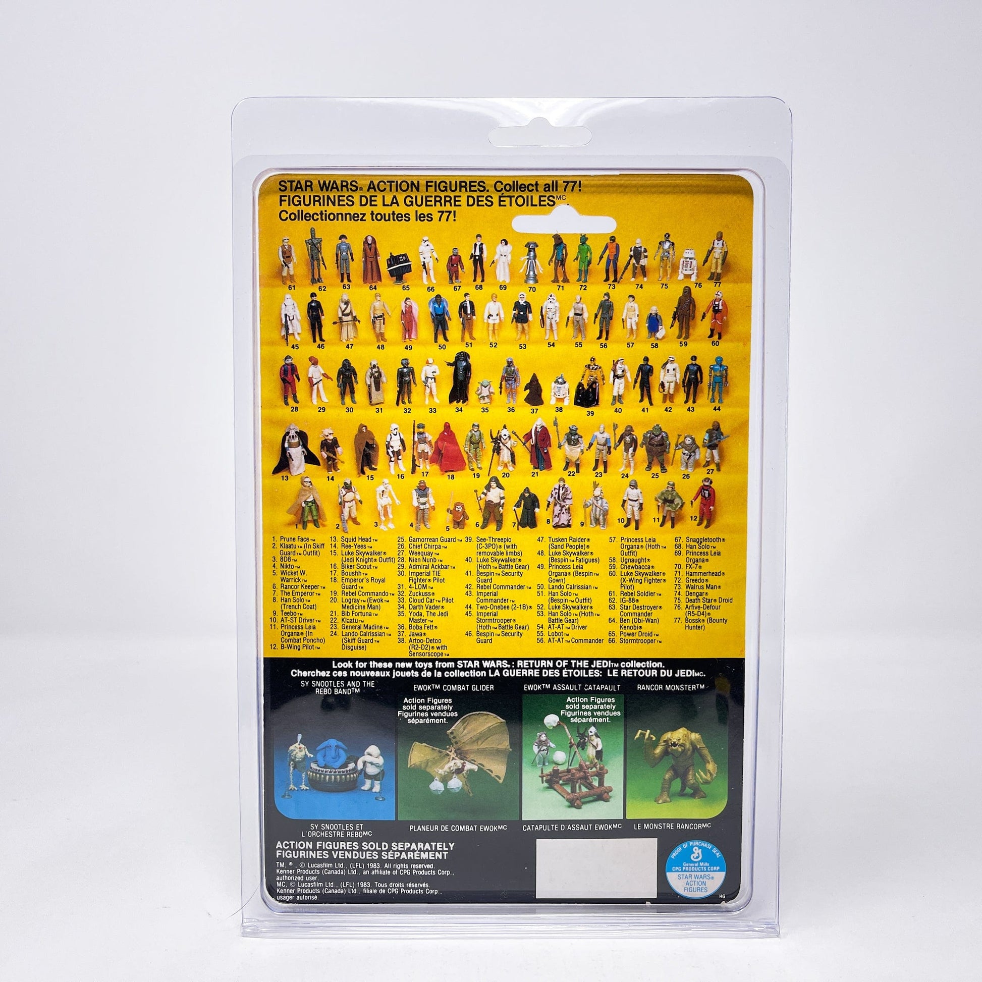 Action Figure Display Cases - 10 Pack Clamshell Protectors For 3.75" GI Joe & Star Wars Figures