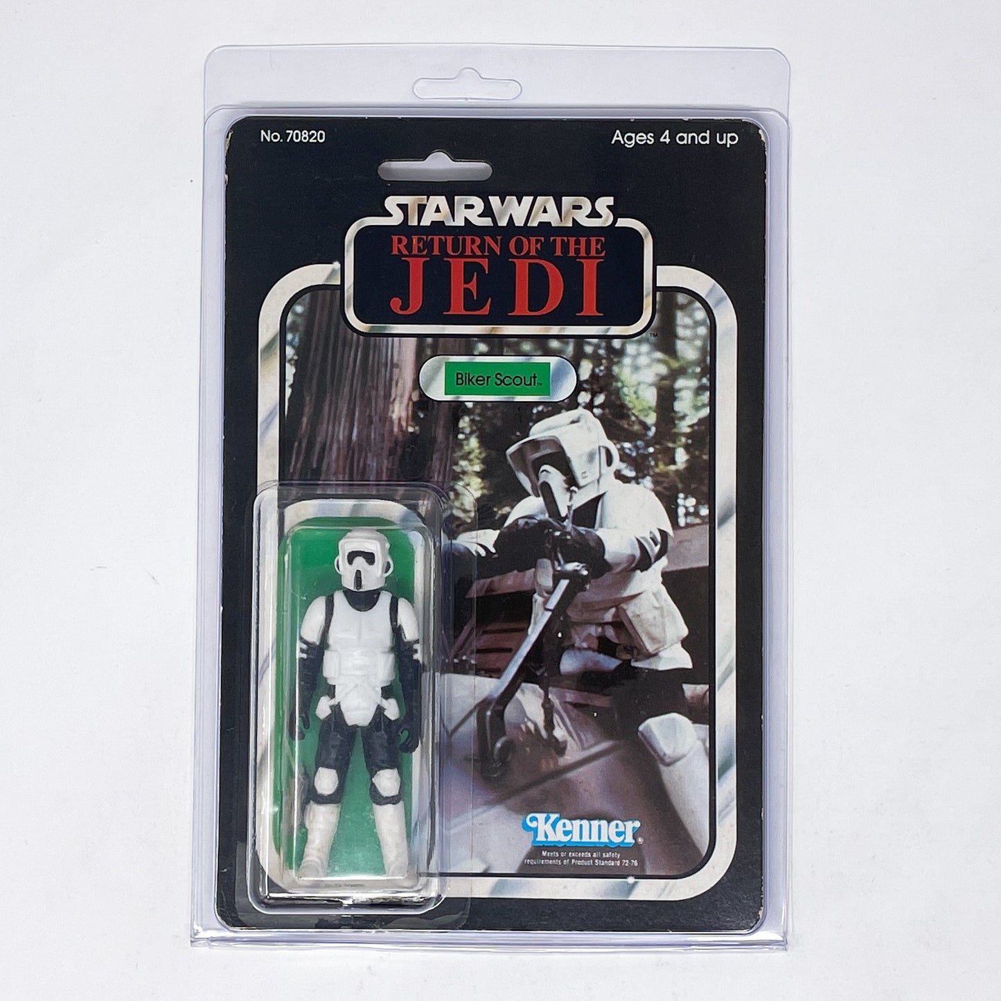 Vintage 4th Moon Toys Star Wars Supplies Bubble Clamshells for Card ROTJ Figures