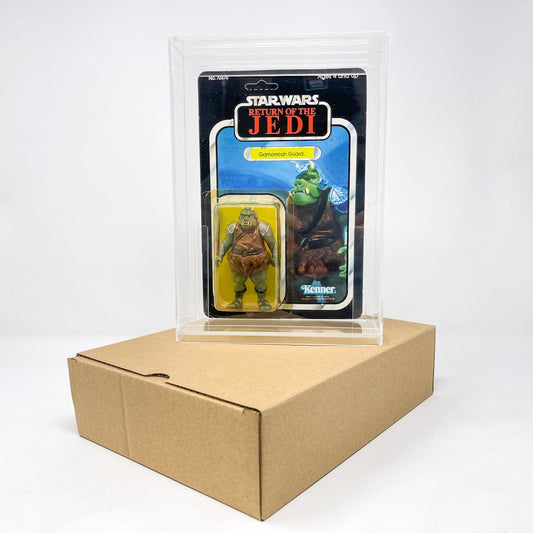 Vintage 4th Moon Toys Star Wars Supplies Deep Mint on Card Acrylic Case for Vintage Star Wars Figure MOC