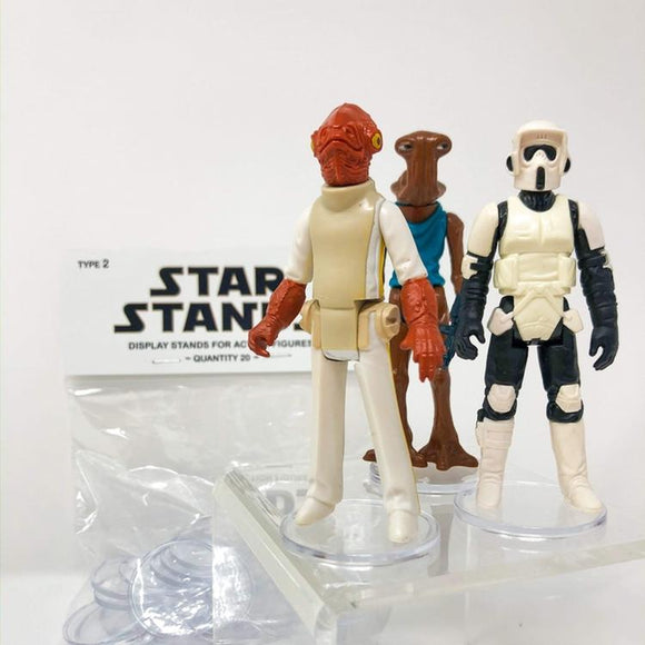 Vintage Star Wars Action Figure Stands - Star Stands For Sale