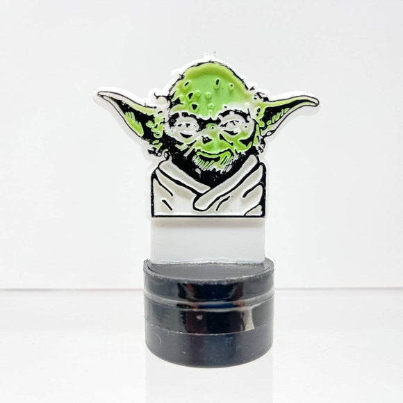 Vintage Adam Joseph Star Wars Non-Toy Yoda Rubber Stamp - Sealed - 1983