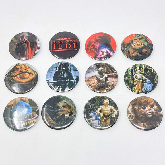 Vintage Adam Star Wars Non-Toy Return of the Jedi Buttons - Singles (1983)