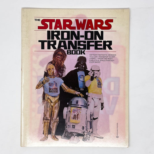 Vintage Ballantine Star Wars Non-Toy Star Wars Iron-On Transfer Book (1977)
