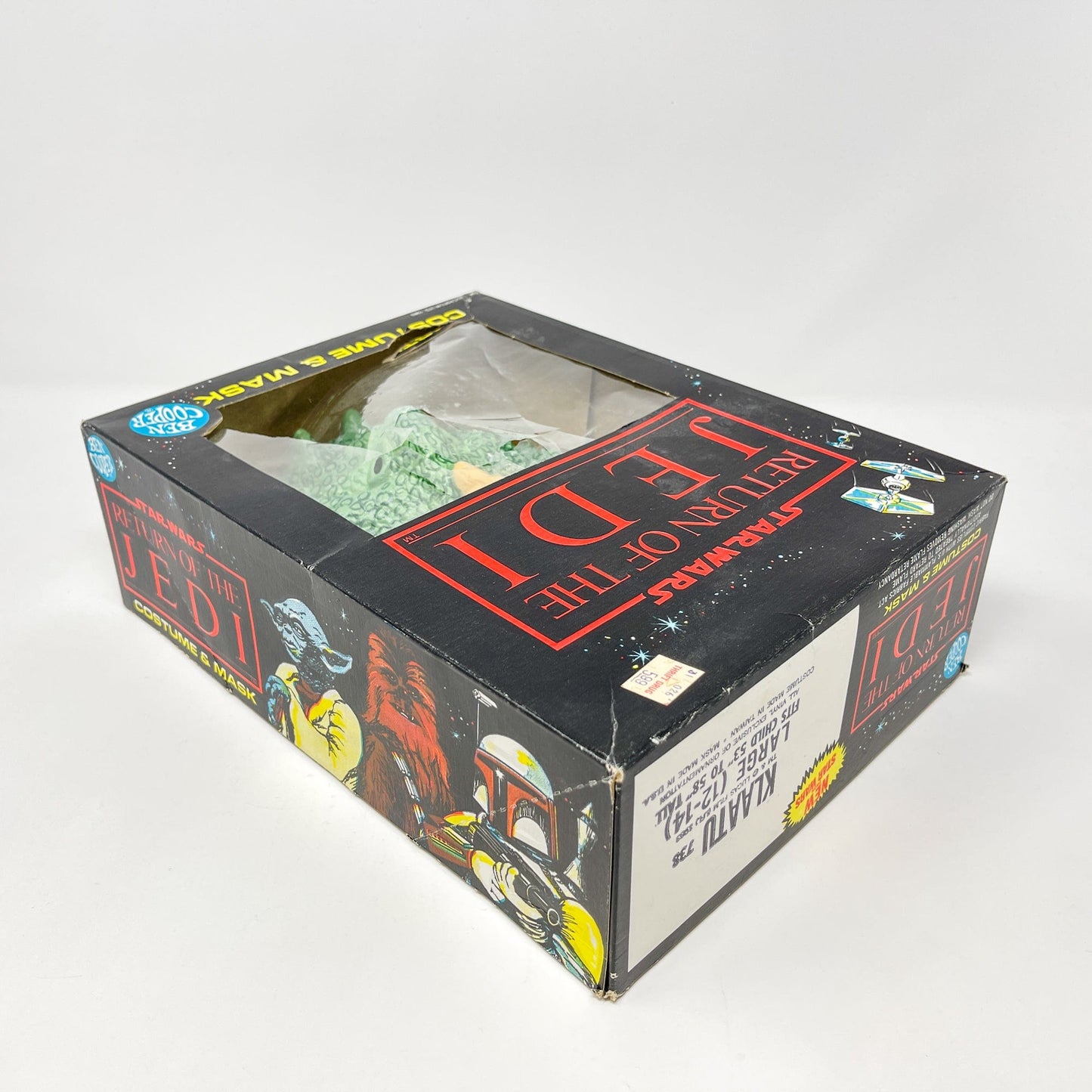 Vintage Ben Cooper Star Wars Non-Toy Klaatu Halloween Costume - Mint in Box