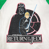 Vintage Better T-Shirt Star Wars Non-Toy ROTJ Vader and Jedi Luke T-Shirt