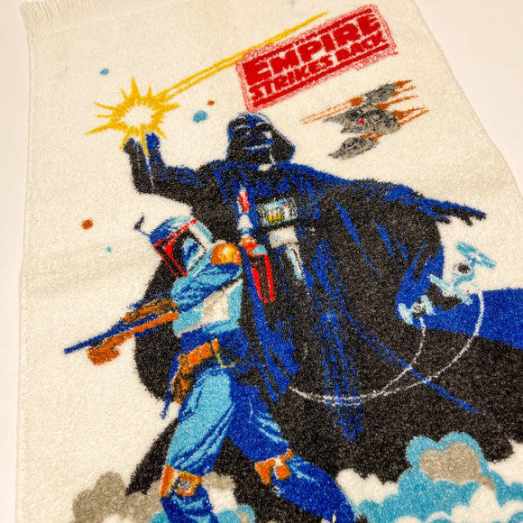 Vintage Bibb Star Wars Non-Toy Empire Strikes Back Hand Towel - Vader & Fett