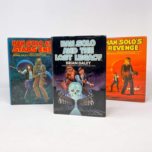 Vintage Book Club Star Wars Non-Toy Han Solo Books - Trilogy in Hardcover (1979)