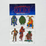 Vintage Bootleg Star Wars Non-Toy Copy of ROTJ Bootleg Puffy Stickers - Version 2 (1983)