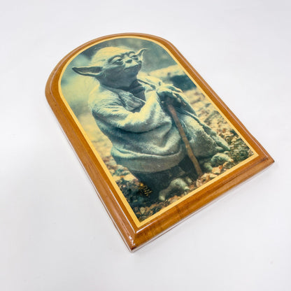 Vintage Bootleg Star Wars Non-Toy Yoda Plaque - Homemade (1980's)